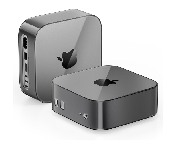 Orico Etui na MacMini M4, przezroczyste TPU, czarne - 1500409 - zdjęcie 2